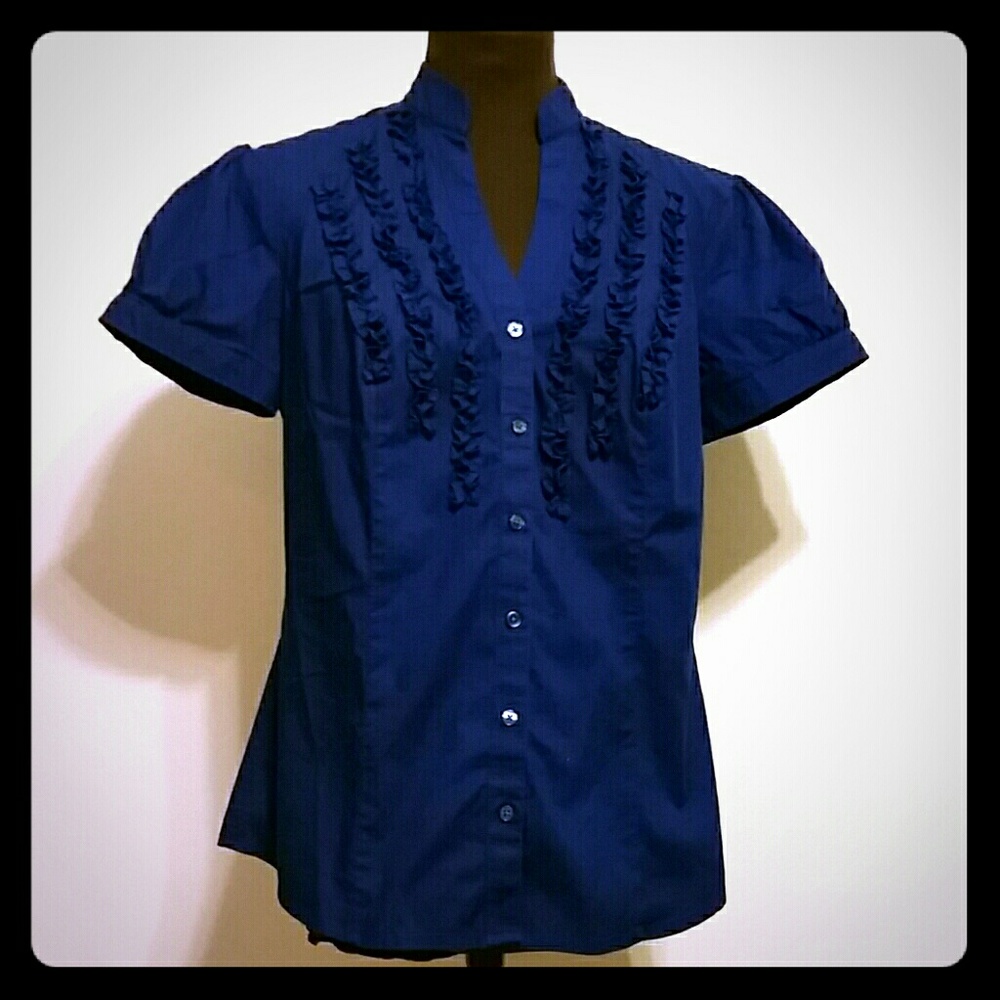 Express medium Deep Blue blouse